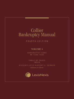 cover image of Collier Bankruptcy Manual